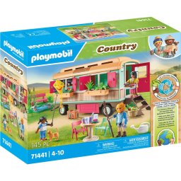 Set de Constructie PLAYMOBIL 71441 Rulota Cafenea 4 Ani+