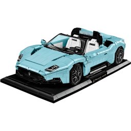 Set Constructie Cobi Maserati MC20 Cielo Executive Edition 10 Ani+ Albastru