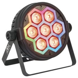 PAR RGBW AFX 7X10W LED Negru
