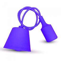 Pendul Tavan V-Tac 60W 1M E27 Violet
