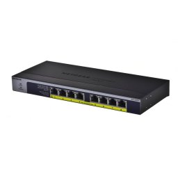 Switch NetGear GS108PP Unmanaged Gigabit Ethernet (10/100/1000) Black Power over Ethernet (PoE)