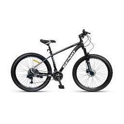 Bicicleta Mountain Bike Genio 27.5 inch Aluminiu Frane Hidraulice 27 Viteze Negru