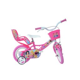 Bicicleta Copii DINO BIKES Printese 12Inch 3 Ani+ Roz