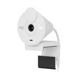 Camera Web Logitech Brio 300 Full HD 1080p RightLight 2 USB-C Alb