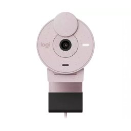 Camera Web Logitech Brio 300 960-001448 Full HD USB Type-C Rose