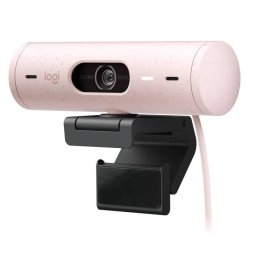 Camera Web Logitech Brio 500 Full HD USB-C 1920 x 1080px Roz