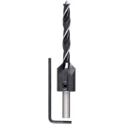 Burghiu Spiralat Bosch Powertools pentru Lemn cu Adancitura 7x20mm