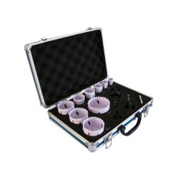 Kit pentru Electricieni Makita D-47282 Carote Bi-Metal in Cutie Transport 12 Piese