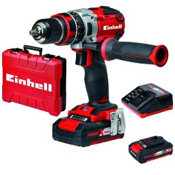 Masina de Gaurit Einhell cu Impact fara Fir Professional TE-CD 18V Rosu-Negru
