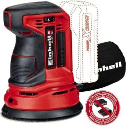 Slefuitor Orbital Einhell TE-RS 18 Li-Solo Fara Fir 18V Fara Baterie si Incarcator Rosu/Negru