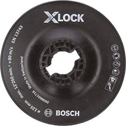Bosch Bosch Powertools X-LOCK Backing Pad, 125 mm hard - 2608601716
