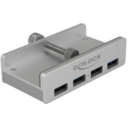 Hub USB Delock External USB 3.0 4 port hub with locking screw, USB hub