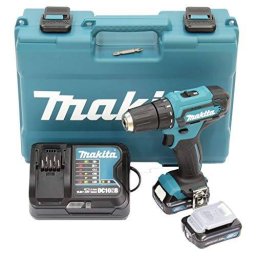 Masina de Gaurit si Insurubat Makita DF333DSAE 30Nm cu 2 Acumulatori Li-Ion CXT 12V si Incarcator in Cutie Transport Albastru/Negru