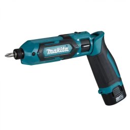 Masina de Insurubat cu Impact Makita TD022DSEÂ cu 2 Acumulatori 7.2V 1.5Ah si Incarcator in Geanta Transport Albastru/Negru