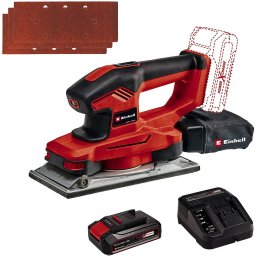 Polizor Orbital Einhell TE-OS 18/230 - Li - Solo Fara Fir 18V Fara Baterie si Incarcator Rosu/Negru