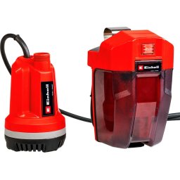 Pompa De Apa Curata Einhell Fara Acumulator GE-PP 18 RB Li-Solo Rosu