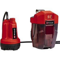 Pompa Apa Curata Einhell Fara Acumulator GE-SP 18 Li-Solo Rosu