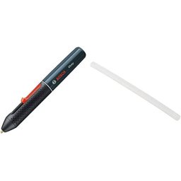 Bosch Bosch Powertools Cordless hot glue stick Gluey Smoky Gray, hot glue gun (grey/black, incl. 20 glue sticks)