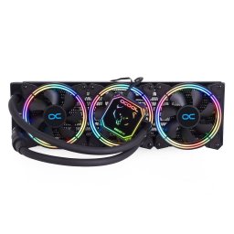 Alphacool KOI Eisbaer Aurora LT360 RGB 360mm, water cooling (black)