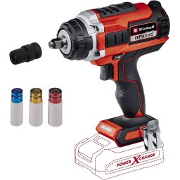 Cheie de Impact Einhell IMPAXXO 18/400 1/2 Fara Baterie si Incarcator Rosu/Negru