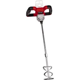 Malaxor de Vopsea / Mortar Einhell TE-MX 18 Li - Solo 18V Fara Baterie si Incarcator Rosu/Negru