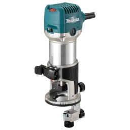 Masina de Frezat Verticala si Unimanuala Makita RT0702CX2J Cutie Transport MAKPAC 4 710W Albastru/Gri