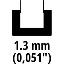 Lama de Ferastrau Einhell 4500363 de Schimb pentru Unealta Multifunctionala GC-MM 52IAS 25cm 1.3mm