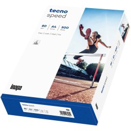 Hartie Xerox Inapa Tecno Speed 80g Format A4 500 Coli Alb