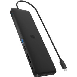 Hub USB ICY BOX IB-DK2116-C, docking station (USB-C, HDMI, DisplayPort)