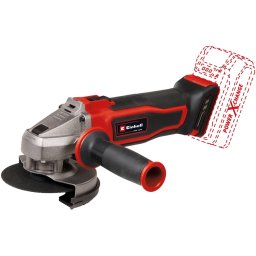 Polizor Unghiular Einhell TE-AG 18/115 Q Li Solo 18V Acumulator Negru-Rosu