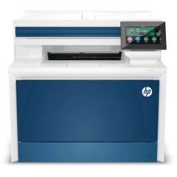 Multifunctionala Laser Color HP 4RA84F LaserJet Pro MFP 4302fdn Printare Copiere Scanare Fax Duplex Automat Alb/Albastru
