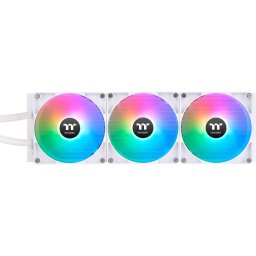 Thermaltake TH420 V2 Ultra ARGB Sync All-In-One Liquid Cooler Snow Edition, water cooling (white)