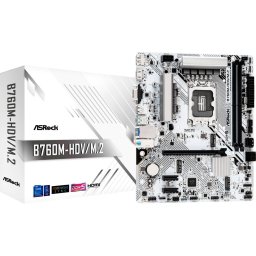 Placa de baza Asrock B760M-HDV/M.2 Intel B760 Socket 1700 mATX
