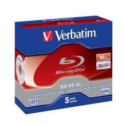 BD-RE Verbatim DL 2x JC 50GB 5 sztuk