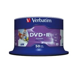 Mediu optic Verbatim DVD+R 16x 4.7GB 50buc