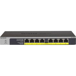 Switch NetGear GS108LP PoE/GE/UNM/08 - 8x PoE+, PoE-Budget 60,5W