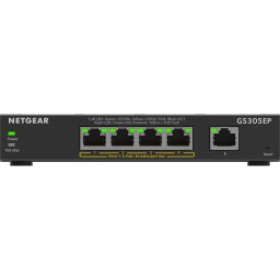 Â GS305EP NetGear Managed L2/L3 Gigabit Ethernet (10/100/1000) Power over Ethernet (PoE) Black, Switch