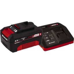 Kit de Pornire Einhell Power X Change 18V 4Ah Baterie + Incarcator Negru/Rosu