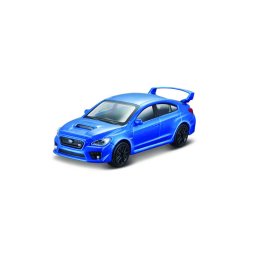 Macheta BBURAGO Masinuta Street Fire 1:43 Subaru WRX STI 2017 BB30010B-30393 Albastru Metalizat