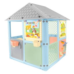 Casuta de Joaca Mochtoys Smart House 115 x 106 x 128 cm 12796 Pastel