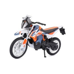 Macheta BBURAGO Motocicleta1:18 KTM 790 Adventure R Rally BB51030-51084 Albastru/Portocaliu