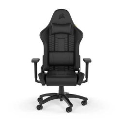 Scaun Gaming Corsair TC100 Relaxed Piele cu Tetiera Negru