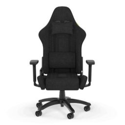 Scaun Gaming Corsair TC100 Relaxed Textil cu Tetiera Negru