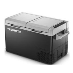 Frigider Auto Waeco/Dometic Compresor CoolFreeze CFF 70DZ 70L 12/24V 100-240V AC 26Kg Doua Zone Racire Negru