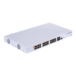 Switch MikroTik CRS328-24P-4S+RM Managed L2/L3 Gigabit Ethernet (10/100/1000) White 1U Power over Ethernet (PoE)