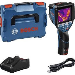 Bosch Bosch Powertools thermal imaging camera GTC 600 C Professional, 12V, thermal detector (blue/black, Li-ion battery 2.0Ah, L-BOXX)
