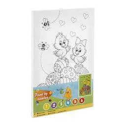 Tablou Cu Pictura Pe Numere Grafix Puisori Paste