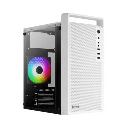 Carcasa Aerocool PGS CS-109-G-WT-v1 FRGB Gaming Mini Tower Alb