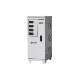 Stabilizator Automat Tensiune WELL Trifazat 10KVA 8KW IP20 480V Gri