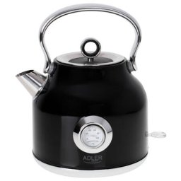 Fierbator de Apa Adler Electric 1.7l 2200W Negru
